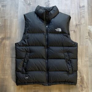 The North Face Men's Puffer Vest 700 Fill - Size Medium (Black)